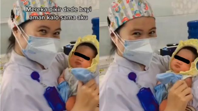 Viral Nakes Uyel-uyel Pipi Bayi Baru Lahir di RS, Aksinya Dibanjiri Kecaman