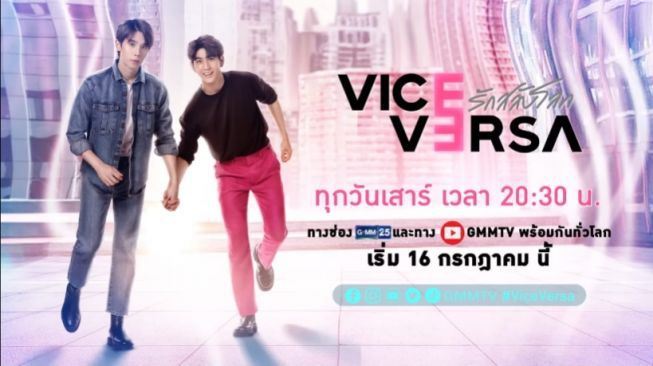 Sinopsis Drama Thailand Vice Versa: Jimmy dan Sea Masuk Paralel Universe Ohm-Nanon?