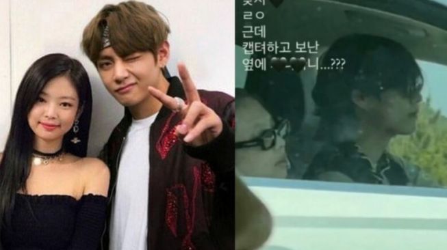 Isu Kencan V BTS dan Jennie BLACKPINK Viral, OP Ungkap Alasan Menghapus Fotonya Tiba-tiba