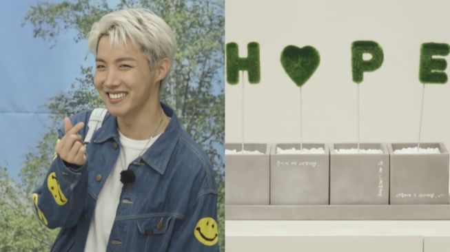 J-Hope BTS Tunjukkan Makna di Balik Desain Merchandise Buatannya Lewat Video VLive