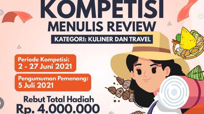 Kompetisi Menulis Review Yoursay: Tulis Ulasan Kuliner dan Travel, Menangkan Jutaan Rupiah