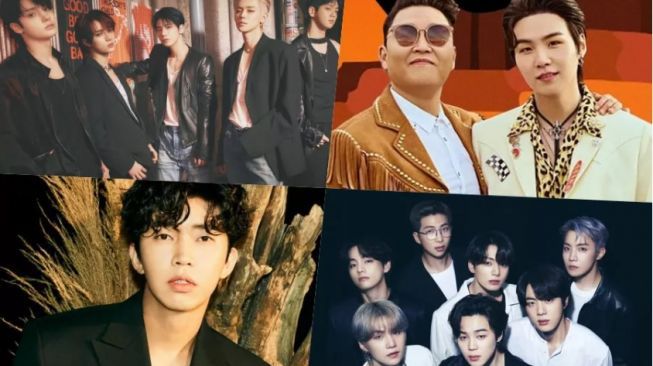 TXT, PSY, BTS dan Lim Young Woong Berhasil Puncaki Chart Gaon Minggu Ini