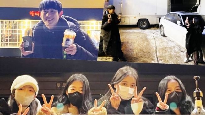 Pemeran Drama Korea Snowdrop Beri Kejutan Jung Hae In di Lokasi Drama Terbarunya