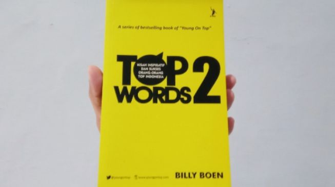 Kisah Inspiratif Perjalanan Karier Prabu Revolusi dalam Buku Top Words 2